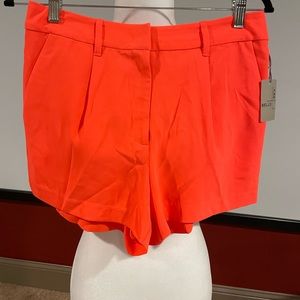 Belle Sky bright orange shorts. New with tags. Size 6